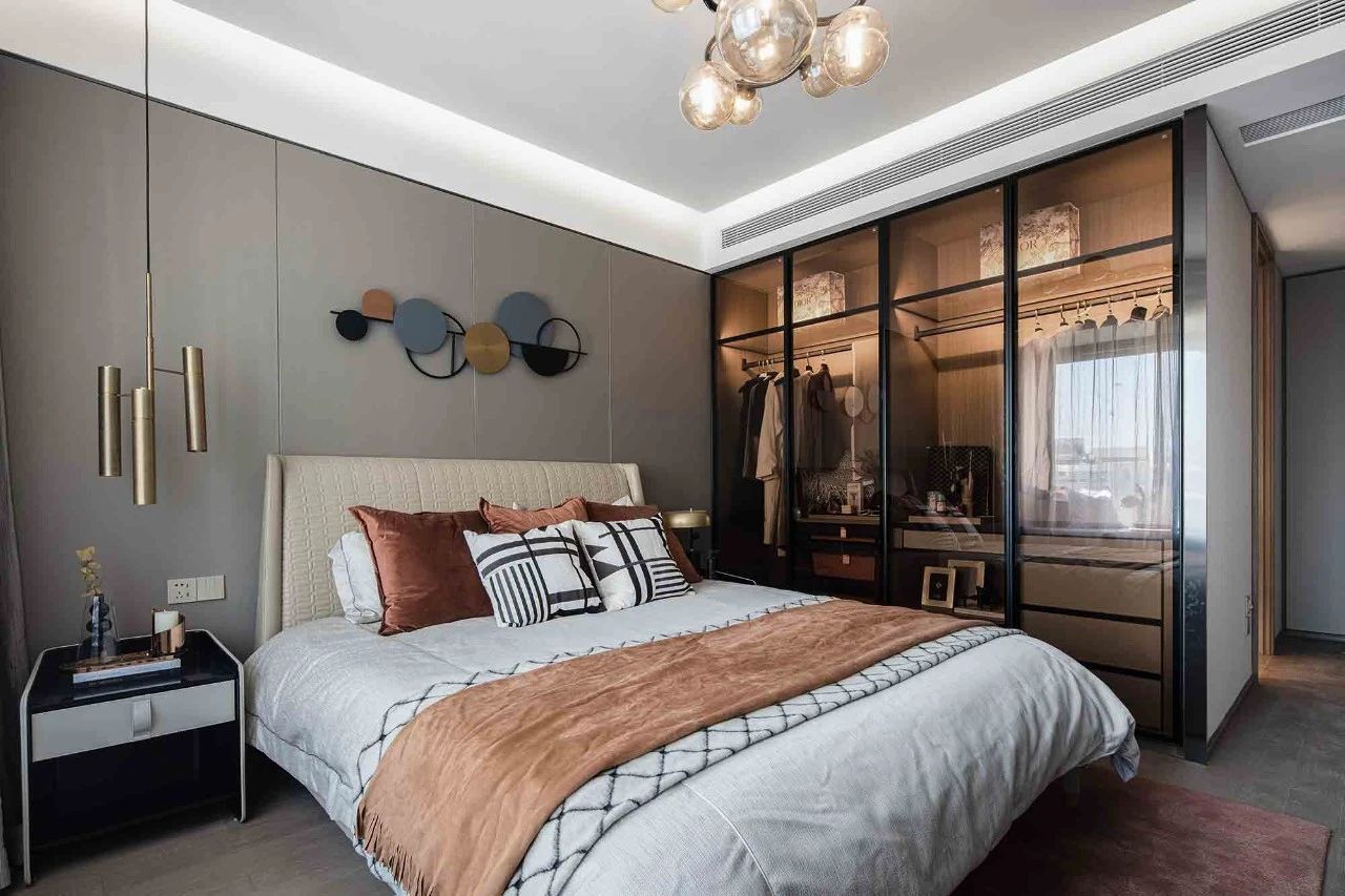 現代前衛風格室內設計家裝案例-主臥 現代前衛風格室內設計家裝案例-主臥