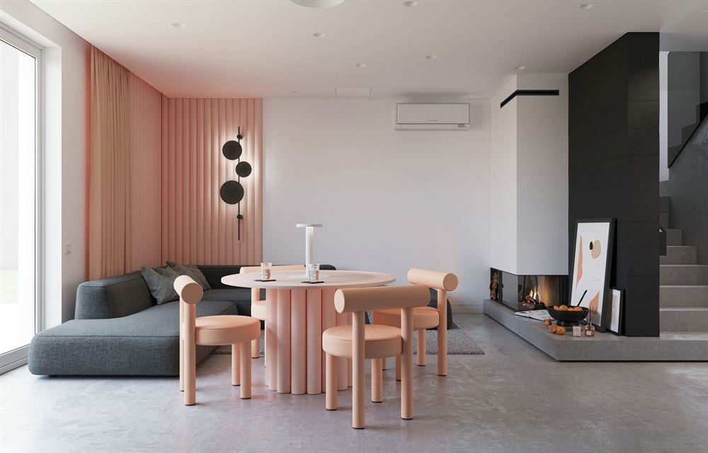 佛山市朝安金茂悅北歐風(fēng)格復(fù)式裝修案例