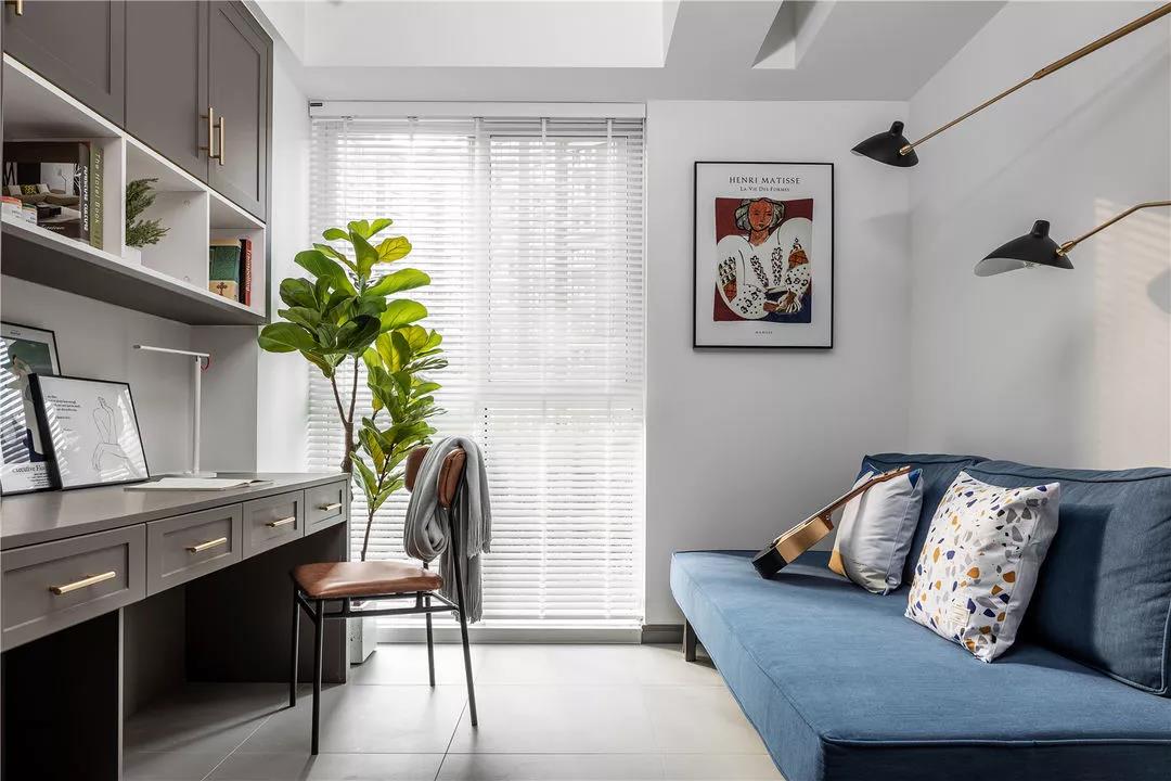 極簡風格家裝設計室內裝修效果圖-書房 極簡風格家裝設計室內裝修效果圖-書房