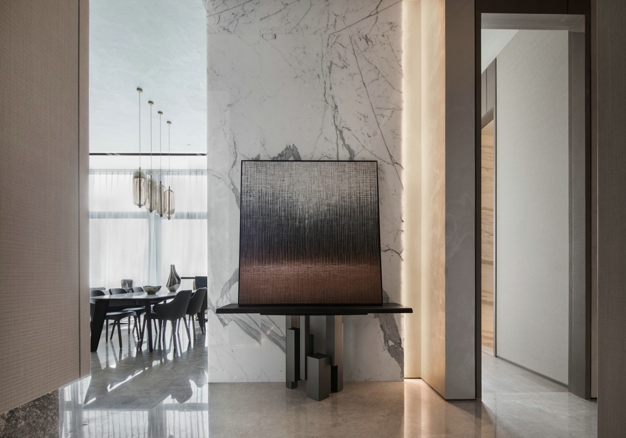 現代簡約風格室內設計家裝案例-玄關 現代簡約風格室內設計家裝案例-玄關