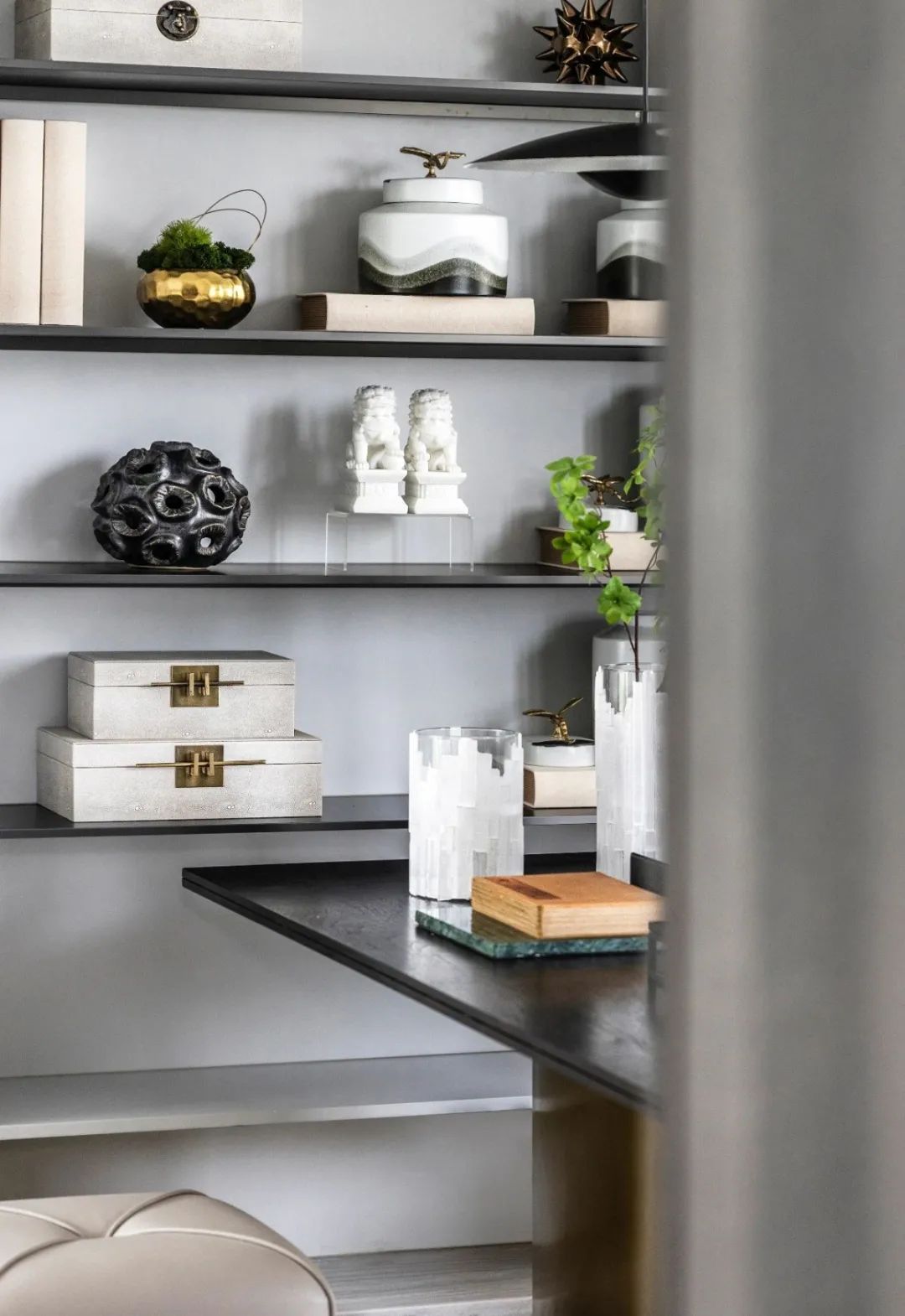 現代輕奢風格室內設計家裝案例-邊柜 現代輕奢風格室內設計家裝案例-邊柜