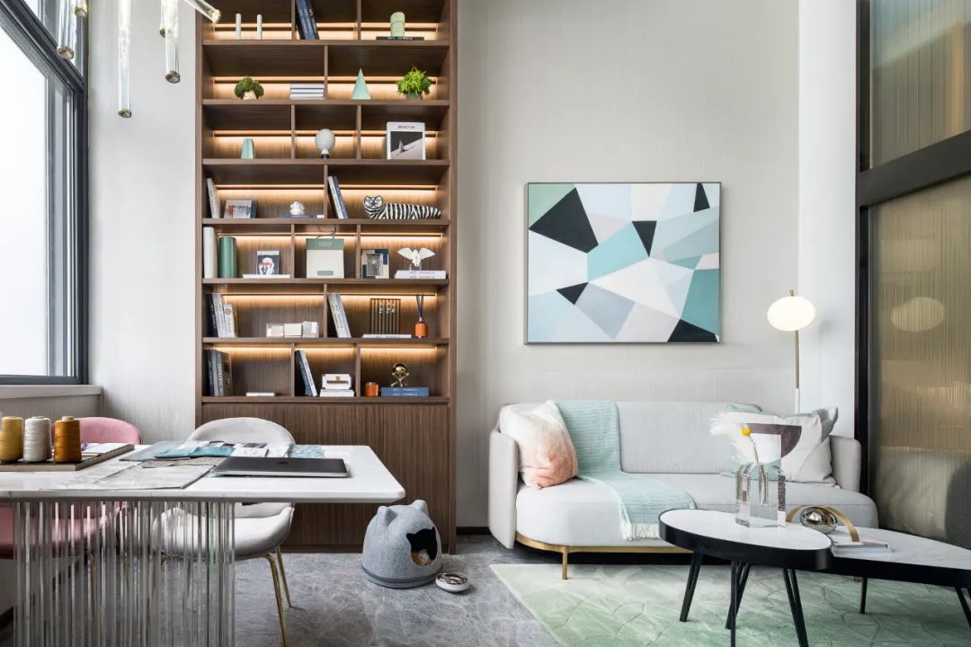 現(xiàn)代輕奢風(fēng)格家裝設(shè)計(jì)室內(nèi)裝修效果圖-客廳 現(xiàn)代輕奢風(fēng)格家裝設(shè)計(jì)室內(nèi)裝修效果圖-客廳