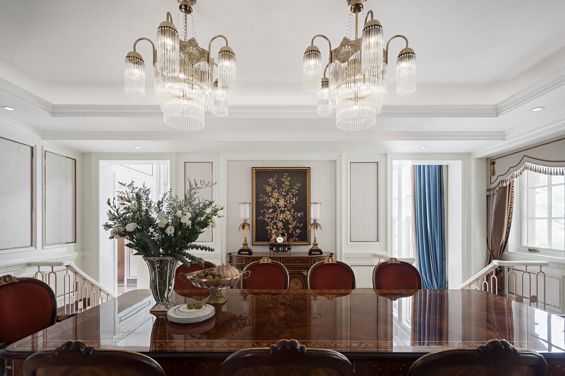 歐式奢華風(fēng)格家裝設(shè)計室內(nèi)裝修效果圖-餐廳 歐式奢華風(fēng)格家裝設(shè)計室內(nèi)裝修效果圖-餐廳