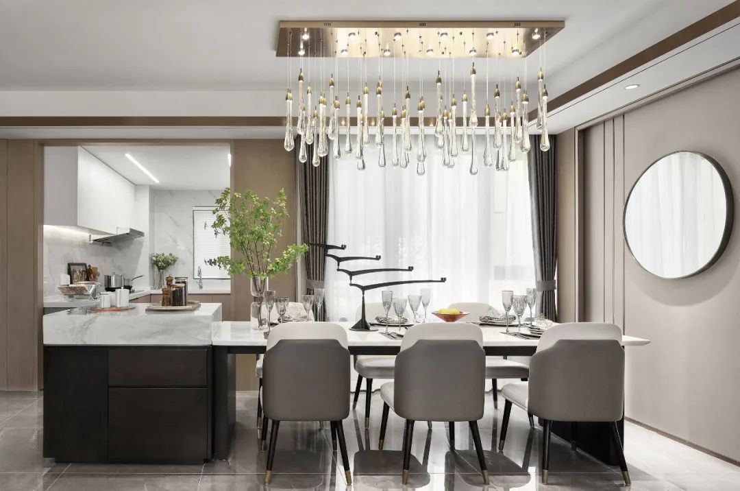 現(xiàn)代簡歐風格家裝設(shè)計室內(nèi)裝修效果圖-餐廳 現(xiàn)代簡歐風格家裝設(shè)計室內(nèi)裝修效果圖-餐廳