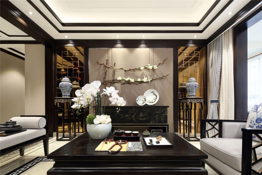 江門市明泰城新古典風格四居室裝修案例