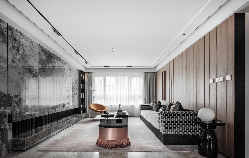 現代簡約風格室內設計家裝案例-客廳 現代簡約風格室內設計家裝案例-客廳