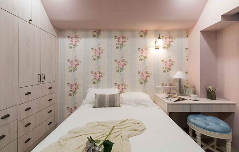 法式鄉村風格家裝設計室內裝修效果圖-臥室 法式鄉村風格家裝設計室內裝修效果圖-臥室