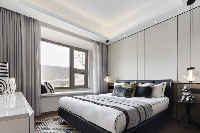 現代前衛風格室內設計家裝案例-臥室 現代前衛風格室內設計家裝案例-臥室