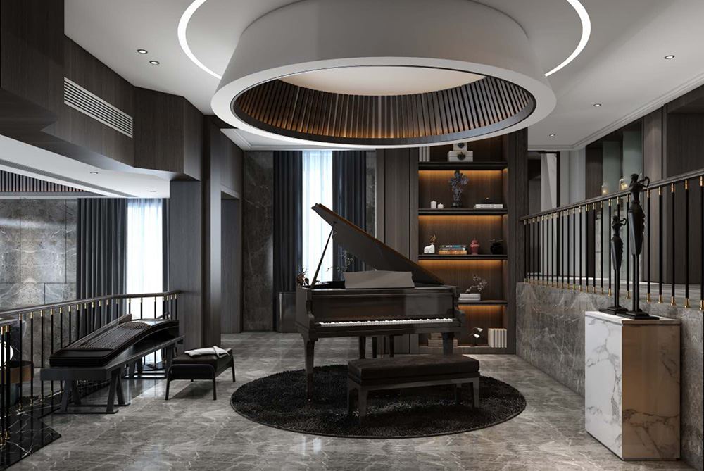 衢州市碧桂園德信&middot;時(shí)代悅城輕奢風(fēng)格別墅裝修案例