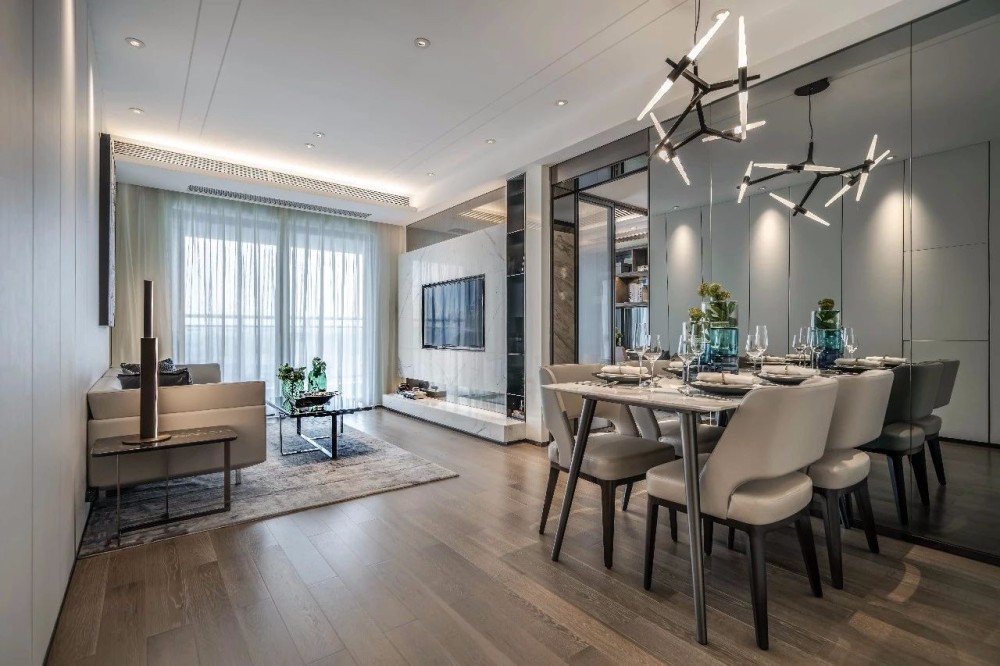 現(xiàn)代簡約風(fēng)格室內(nèi)設(shè)計家裝案例-餐廳 現(xiàn)代簡約風(fēng)格室內(nèi)設(shè)計家裝案例-餐廳