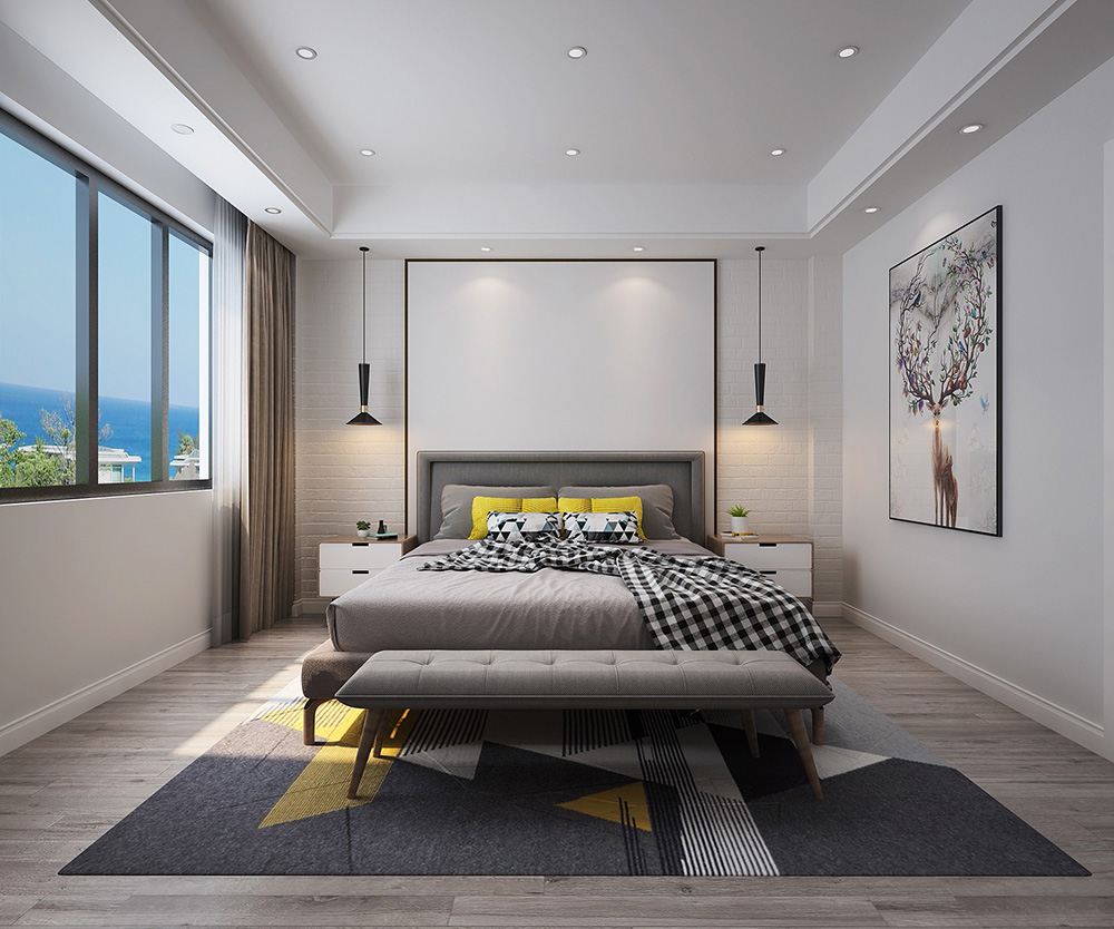 輕奢風格別墅裝修設計效果圖-碧桂園翠錦豪庭別墅470平米-別墅客臥裝修設計 輕奢風格別墅裝修設計效果圖-碧桂園翠錦豪庭別墅470平米-別墅客臥裝修設計