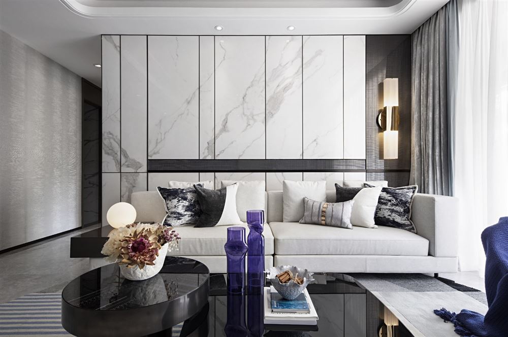 佛山市綠地熙江廣場(chǎng)輕奢風(fēng)格別墅裝修案例