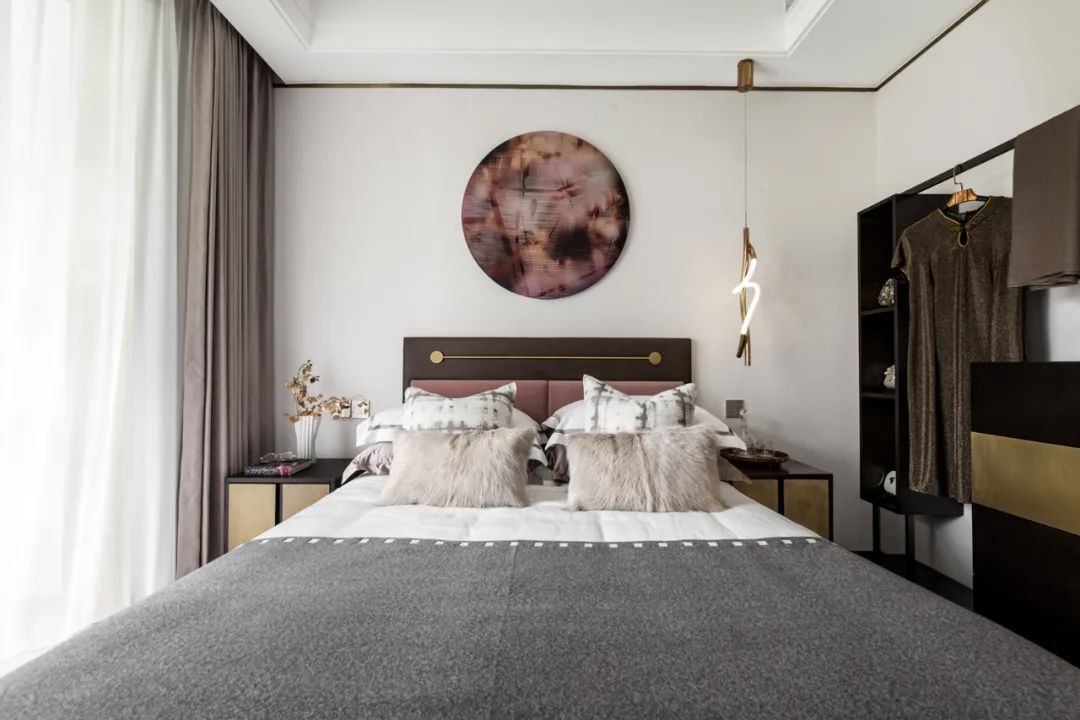 高雅輕奢風格室內設計家裝案例-次臥 高雅輕奢風格室內設計家裝案例-次臥