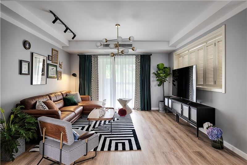 惠州市德威朗琴灣北歐風(fēng)格三居室裝修案例