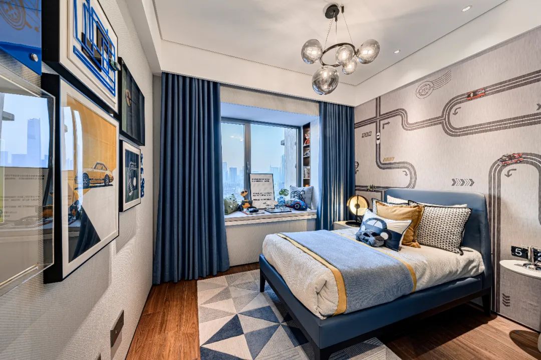 現代簡約風格室內設計家裝案例-兒童房 現代簡約風格室內設計家裝案例-兒童房