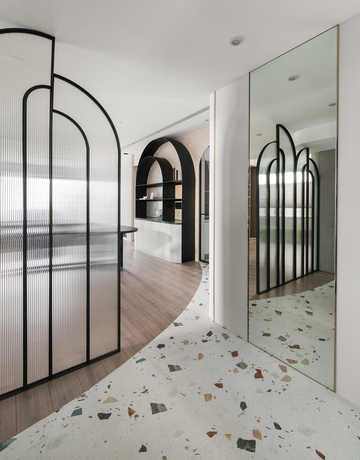 現代簡約風格室內設計家裝案例-玄關 現代簡約風格室內設計家裝案例-玄關