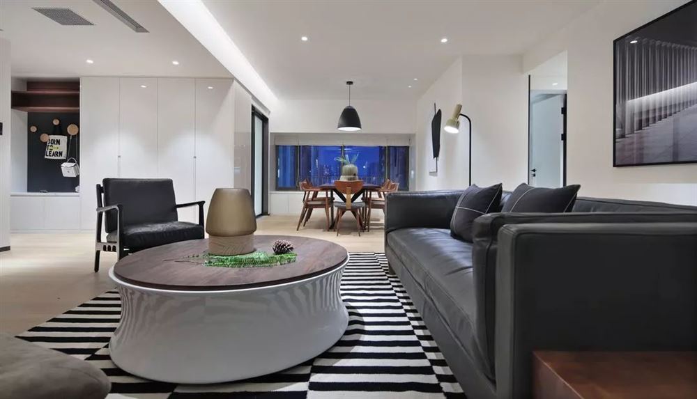 佛山市金茂碧桂園正榮府北歐風格三居室裝修案例