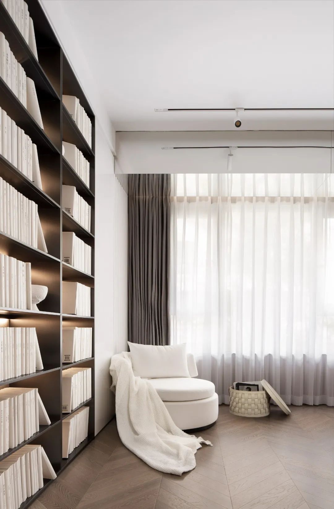 現代簡約風格別墅室內設計家裝案例-書房 現代簡約風格別墅室內設計家裝案例-書房
