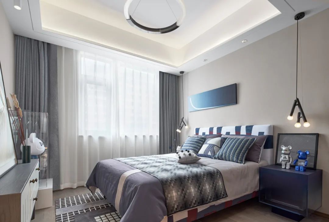 新中式風(fēng)格室內(nèi)設(shè)計家裝案例-客臥 新中式風(fēng)格室內(nèi)設(shè)計家裝案例-客臥