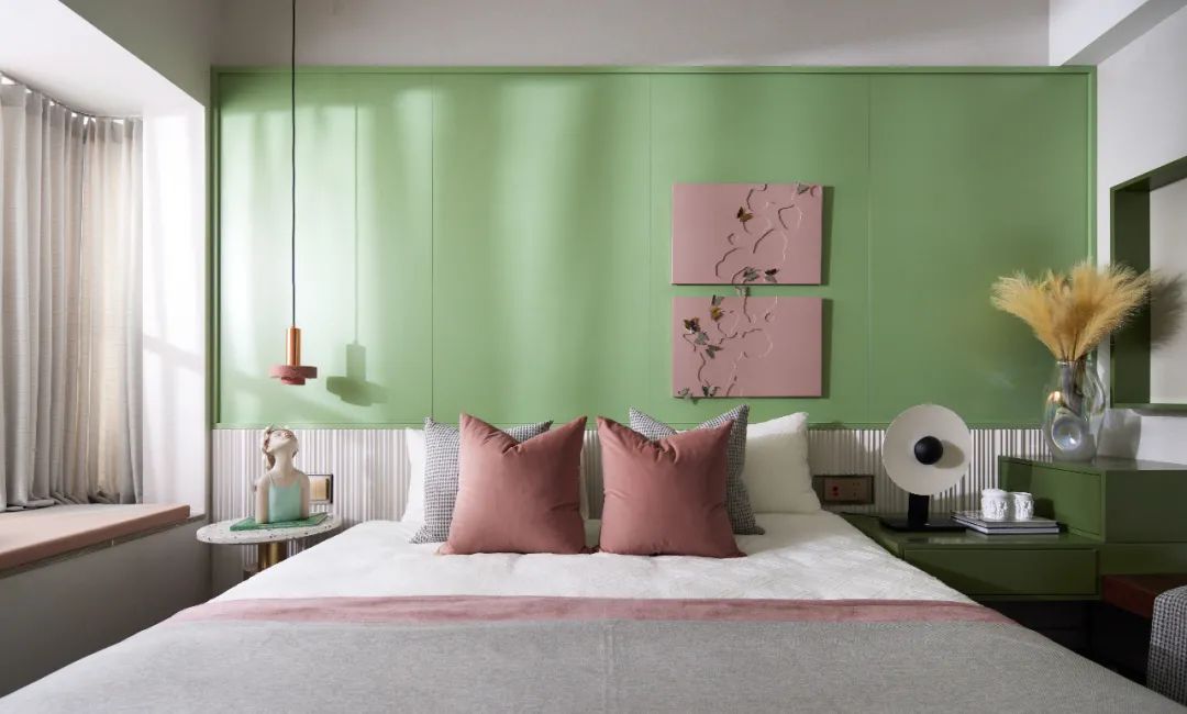 美式田園風格室內設計家裝案例-主臥 美式田園風格室內設計家裝案例-主臥