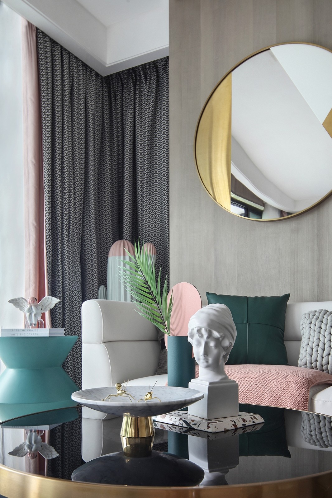 現代北歐風格室內設計家裝案例-客廳茶幾 現代北歐風格室內設計家裝案例-客廳茶幾