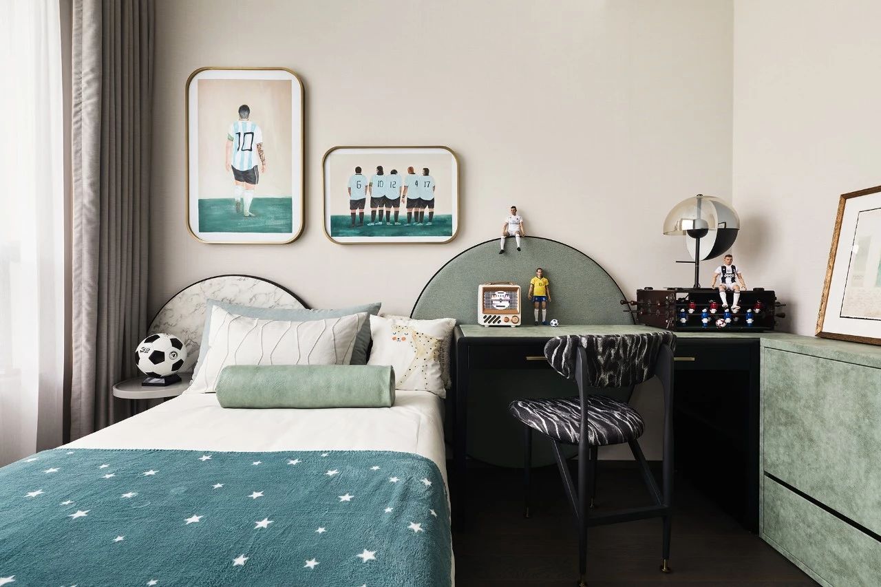 現(xiàn)代輕奢風格室內設計家裝案例-兒童房 現(xiàn)代輕奢風格室內設計家裝案例-兒童房