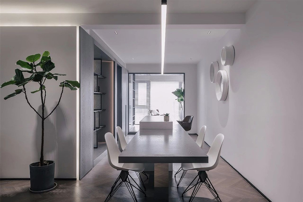 南寧天譽城三居130平米現代前衛風格室內裝修案例-餐廳 南寧天譽城三居130平米現代前衛風格室內裝修案例-餐廳