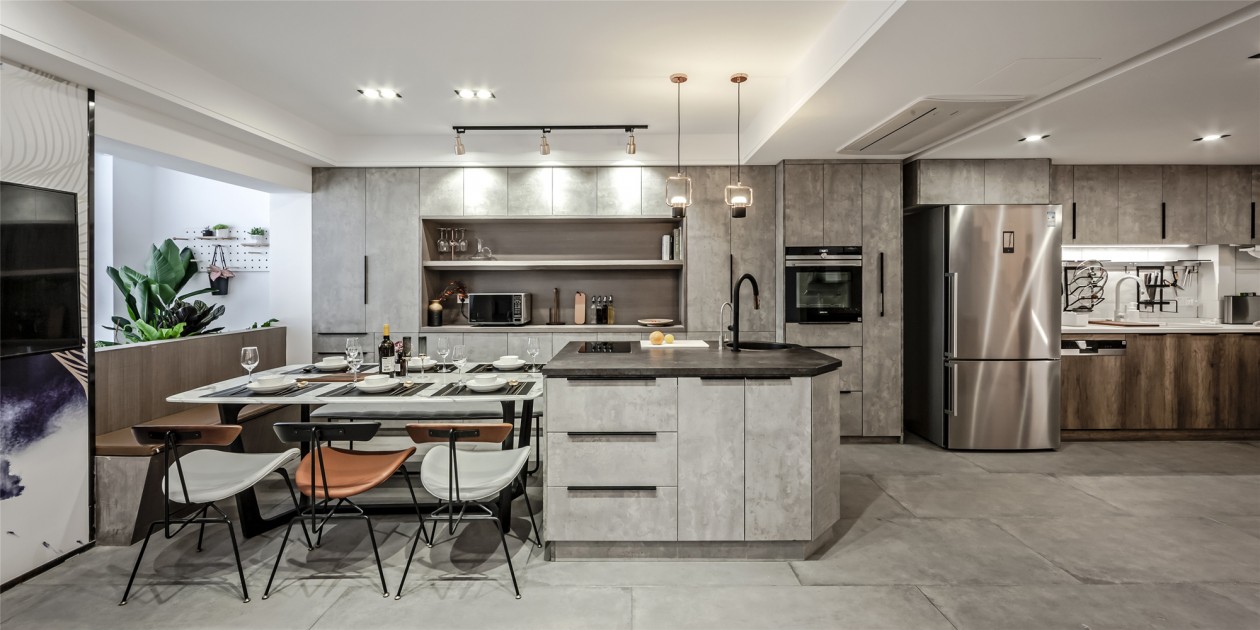 現代前衛風格室內設計家裝案例-餐廳 現代前衛風格室內設計家裝案例-餐廳