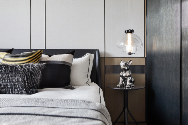 現代前衛風格室內設計家裝案例-臥室床頭柜 現代前衛風格室內設計家裝案例-臥室床頭柜