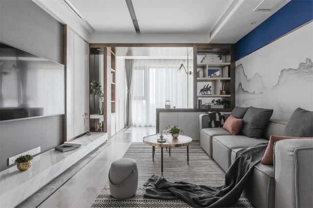 佛山市碧桂園&middot;鳳凰灣新中式風格二居室裝修案例