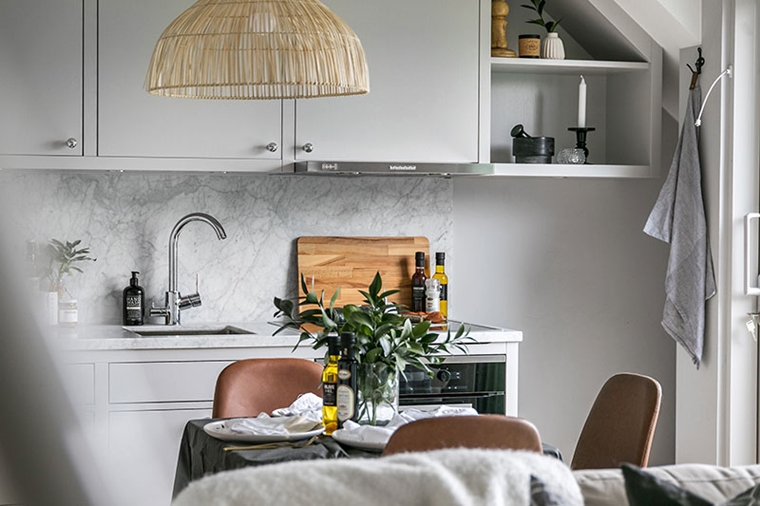 裝修案例北歐風(fēng)格室內(nèi)裝修效果圖-廚房 裝修案例北歐風(fēng)格室內(nèi)裝修效果圖-廚房