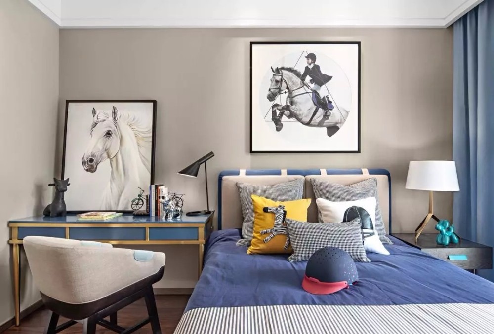 摩登輕奢風格室內設計家裝案例-兒童房