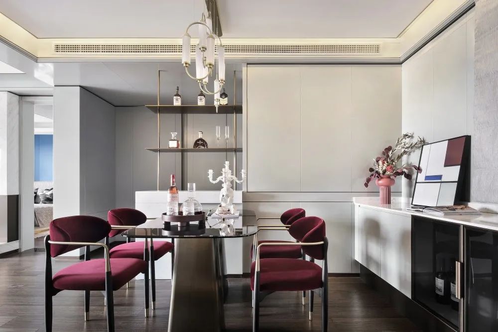 現代歐式風格室內設計家裝案例-餐廳 現代歐式風格室內設計家裝案例-餐廳