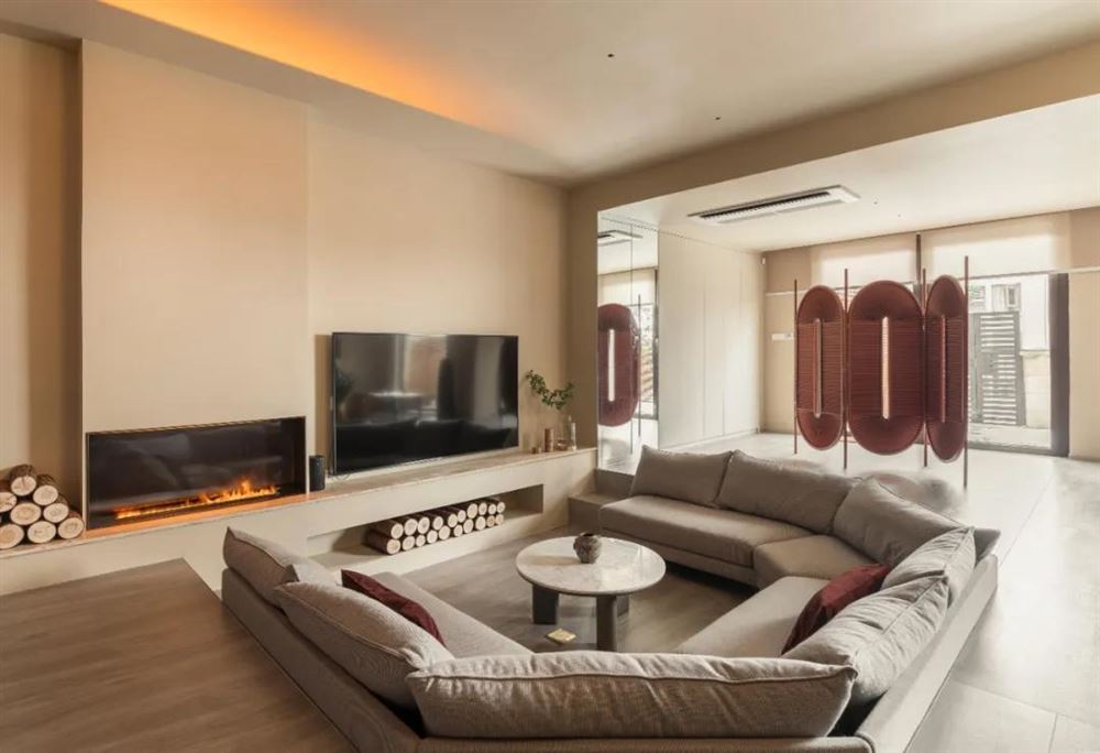 江門市花城又一村北歐風格復式裝修案例