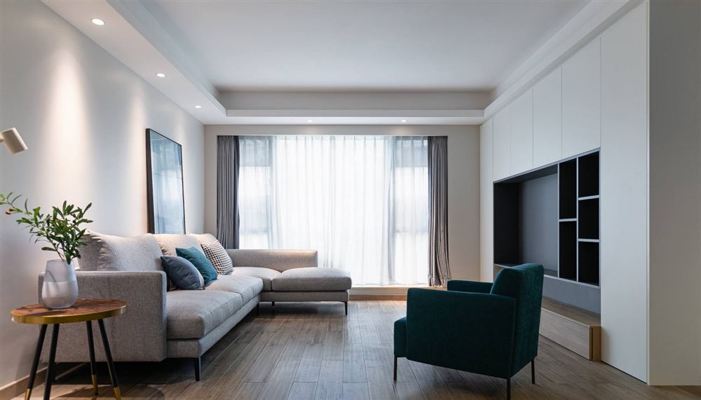 湛江市陽光上府現(xiàn)代簡約風(fēng)格四居室裝修案例