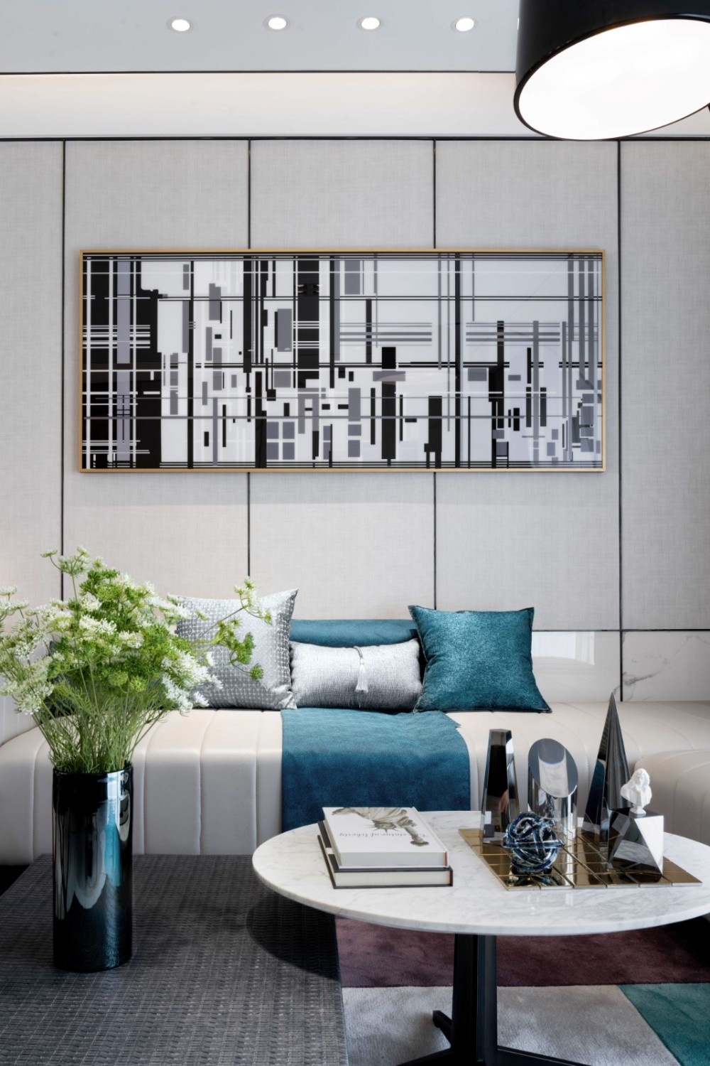 現代簡約風格室內設計家裝案例-客廳沙發 現代簡約風格室內設計家裝案例-客廳沙發