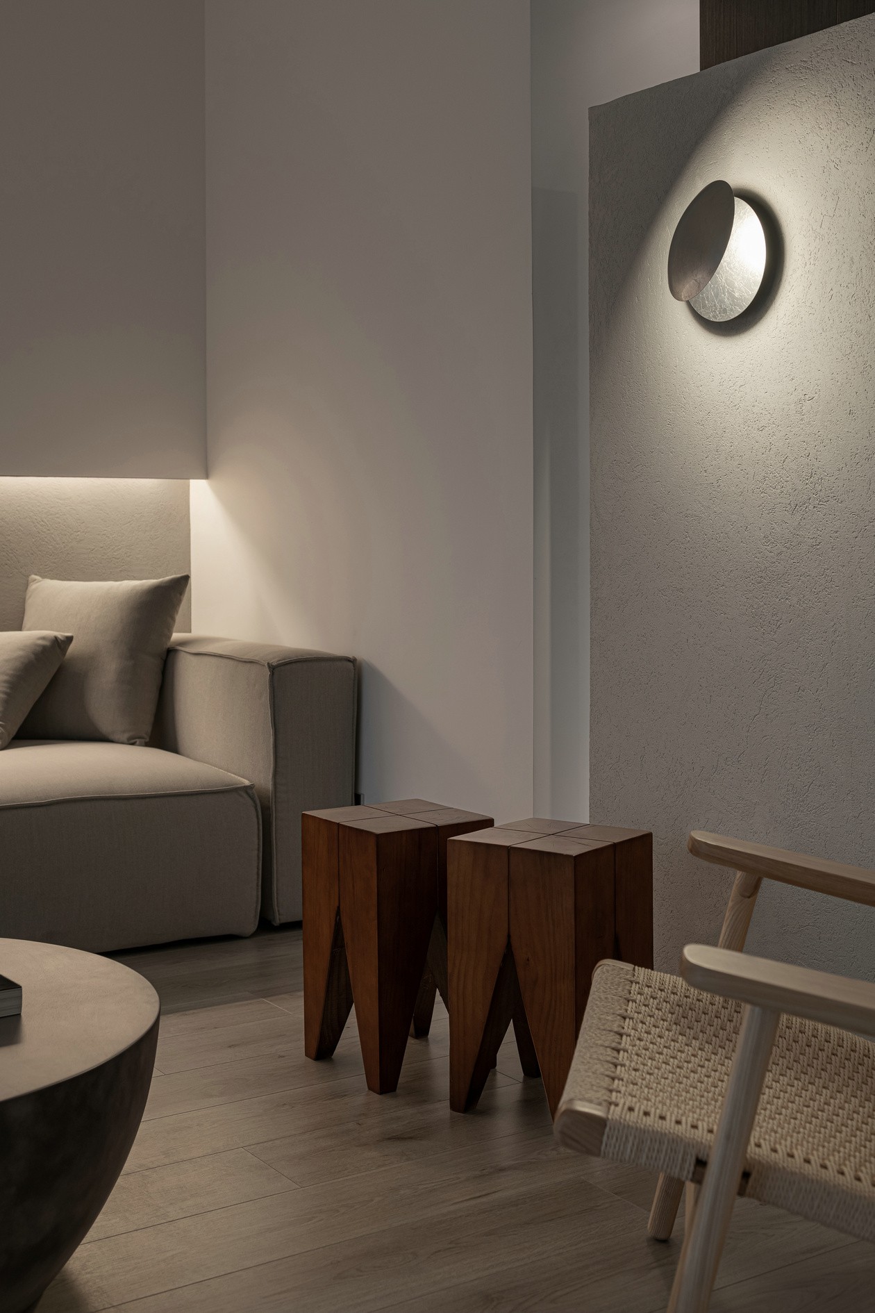 現代極簡風格室內設計家裝案例-客廳 現代極簡風格室內設計家裝案例-客廳