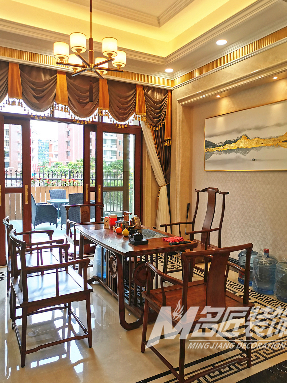 歐式別墅裝修設計-茶室 歐式別墅裝修設計-茶室