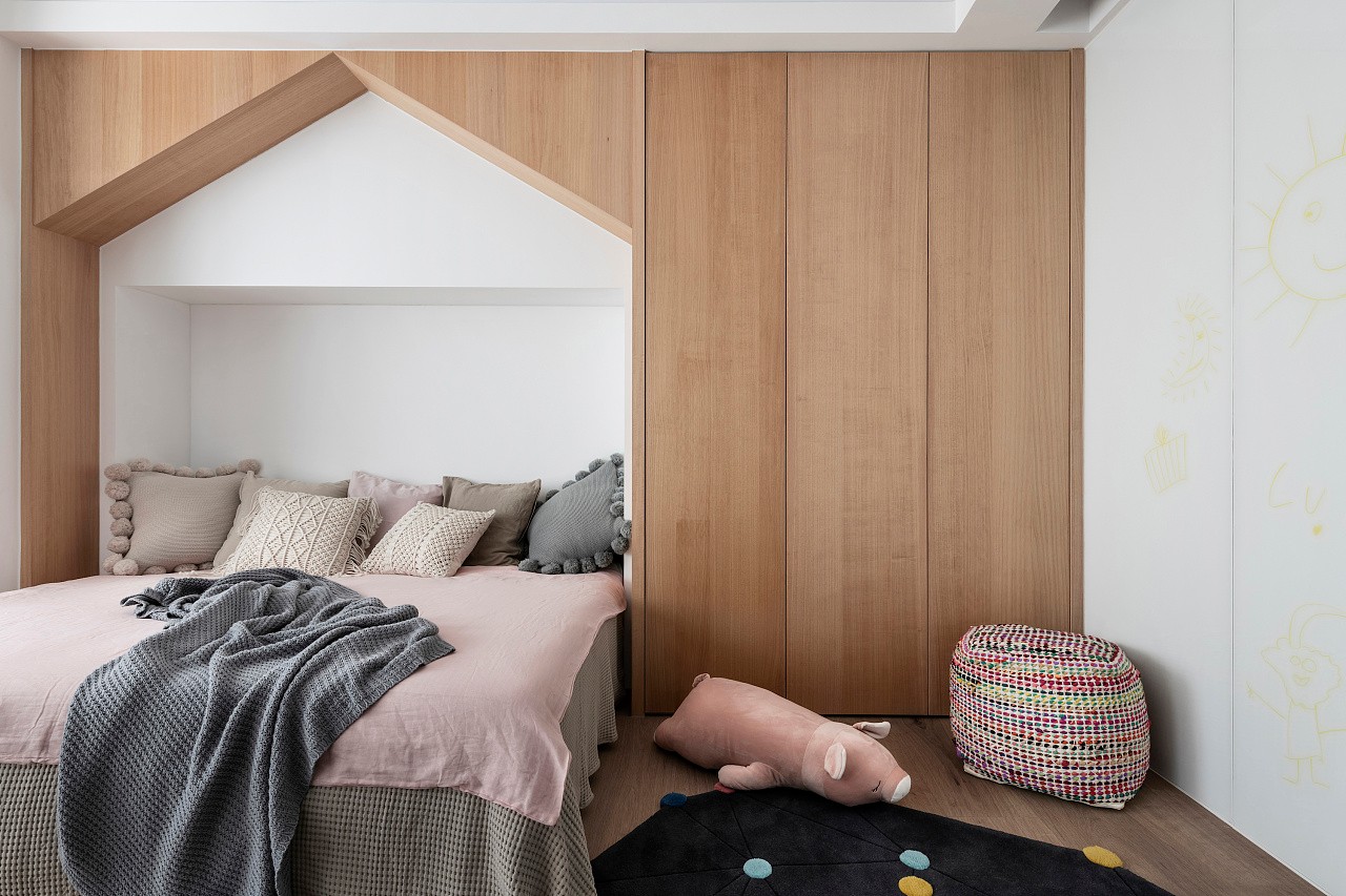 裝修案例現代簡約風格室內裝修效果圖-臥室 裝修案例現代簡約風格室內裝修效果圖-臥室