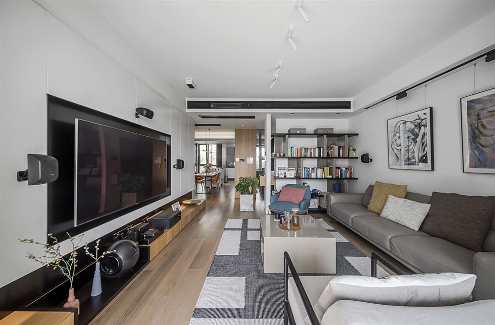 臺州市天嶺&middot;春江花苑現代簡約風格三居室裝修案例