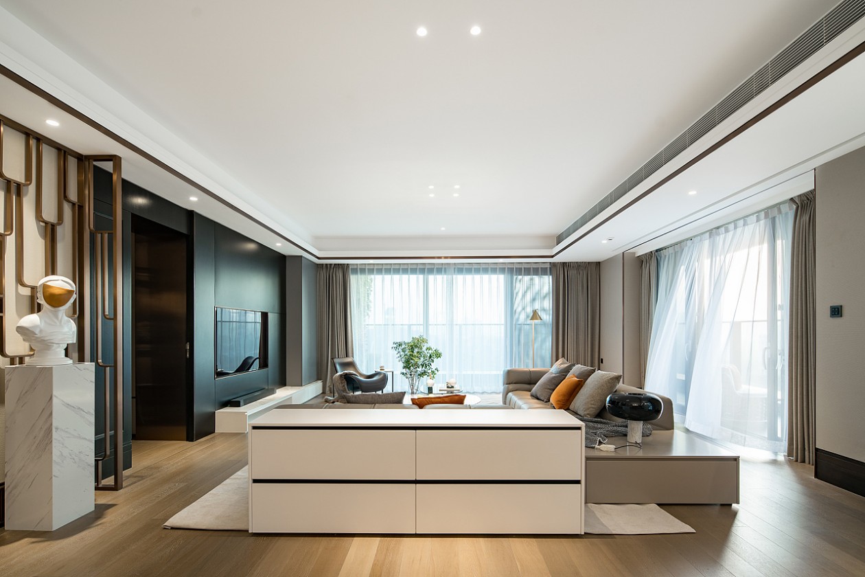 港式輕奢風(fēng)格家裝設(shè)計(jì)室內(nèi)裝修效果圖-客廳 港式輕奢風(fēng)格家裝設(shè)計(jì)室內(nèi)裝修效果圖-客廳