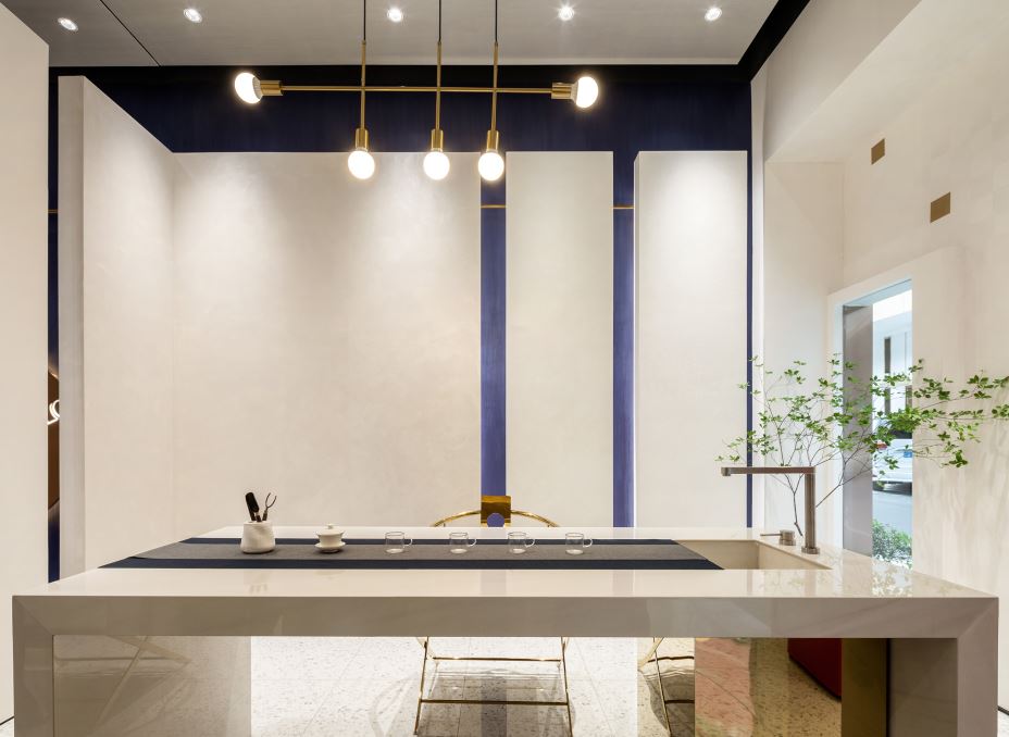 江門市華僑城&middot;云頂輕奢風格三居室裝修案例