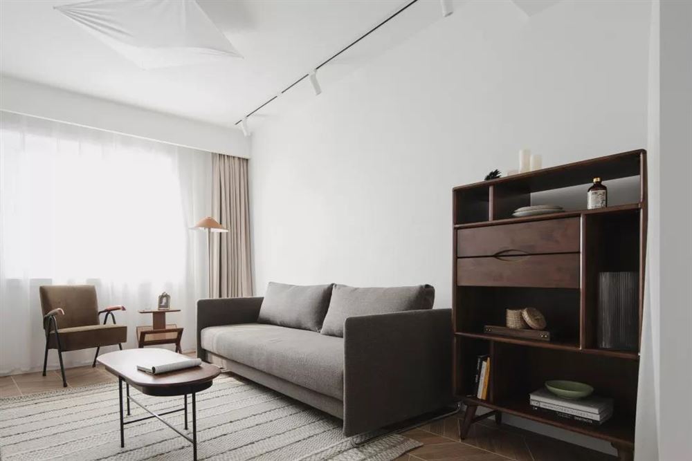 佛山市招商曦岸現代簡約風格三居室裝修案例