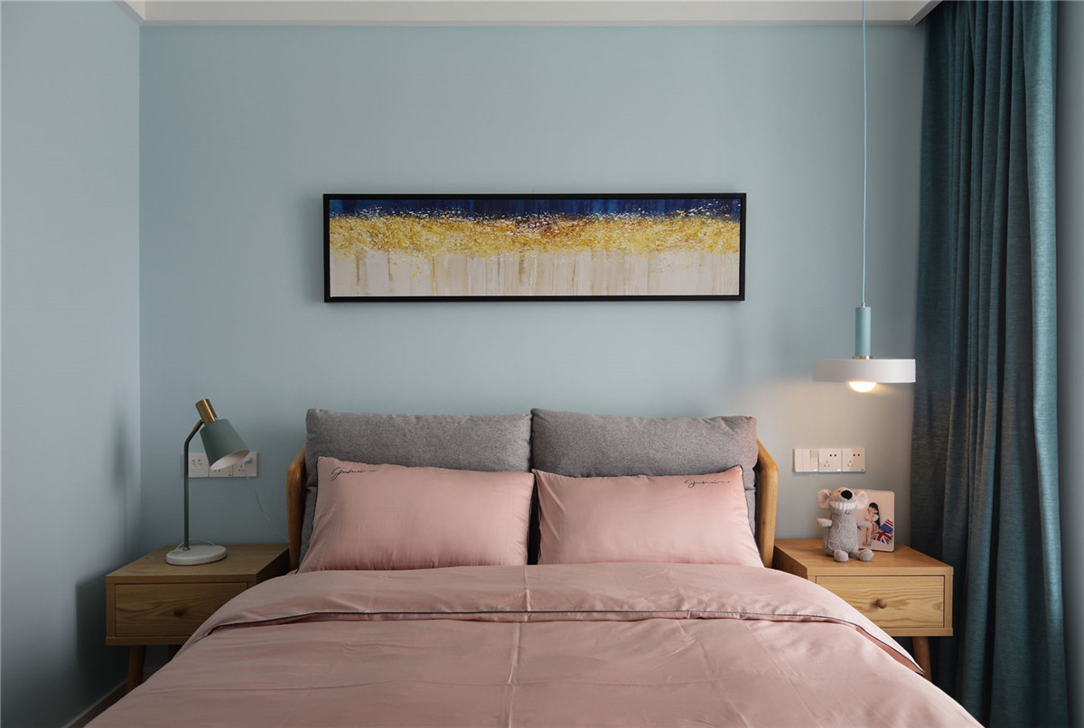 廣州裝修公司北歐風格室內裝修效果圖-次臥 廣州裝修公司北歐風格室內裝修效果圖-次臥