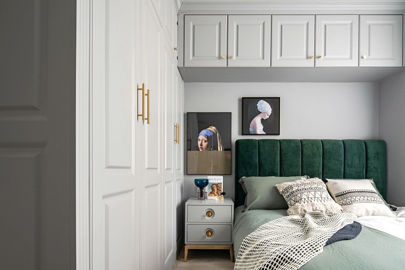 簡歐輕奢風格室內(nèi)家裝案例效果圖-臥室 簡歐輕奢風格室內(nèi)家裝案例效果圖-臥室