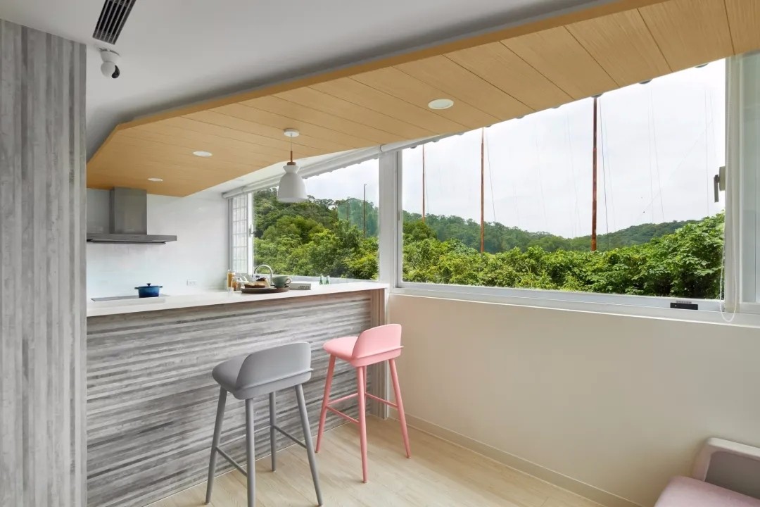 北歐風格家裝設計別墅裝修效果圖-陽臺 北歐風格家裝設計別墅裝修效果圖-陽臺