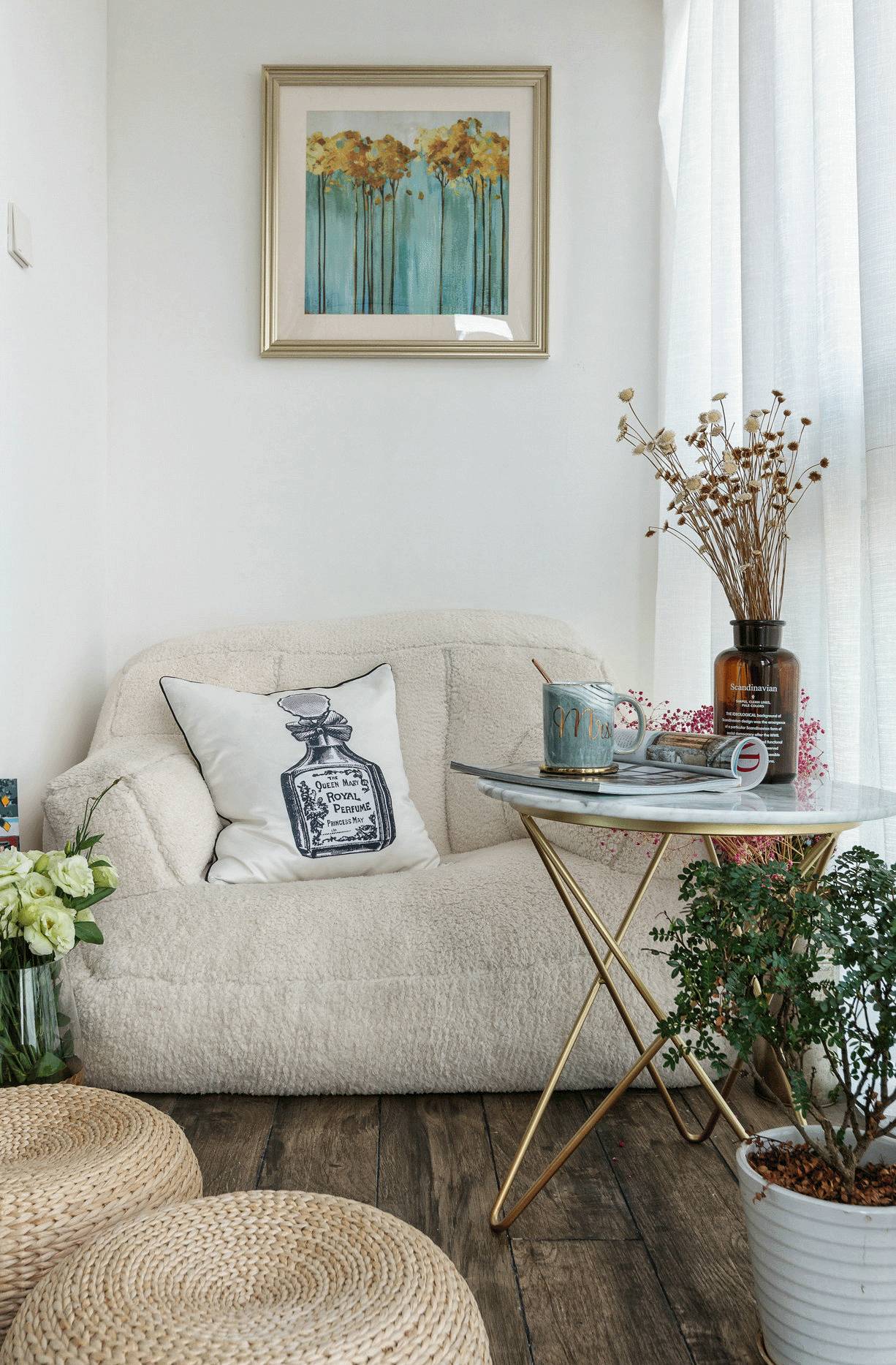 美式輕奢風格家裝設計室內裝修效果圖-休息區 美式輕奢風格家裝設計室內裝修效果圖-休息區