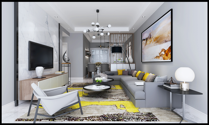 綿陽(yáng)100平米以下現(xiàn)代前衛(wèi)風(fēng)格富臨大都室內(nèi)裝修設(shè)計(jì)案例