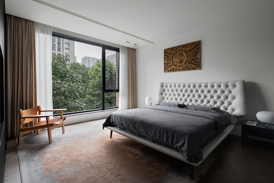 現(xiàn)代極簡(jiǎn)風(fēng)格室內(nèi)家裝案例效果圖-臥室 現(xiàn)代極簡(jiǎn)風(fēng)格室內(nèi)家裝案例效果圖-臥室