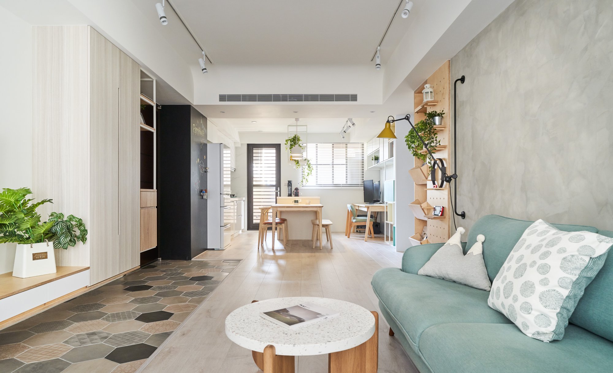 工業風風格室內家裝案例效果圖-餐廳 工業風風格室內家裝案例效果圖-餐廳